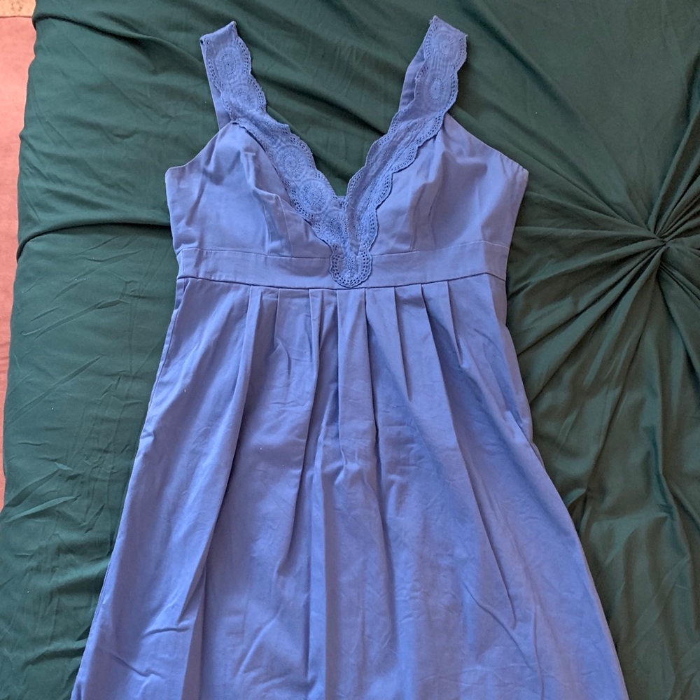 Blue dress